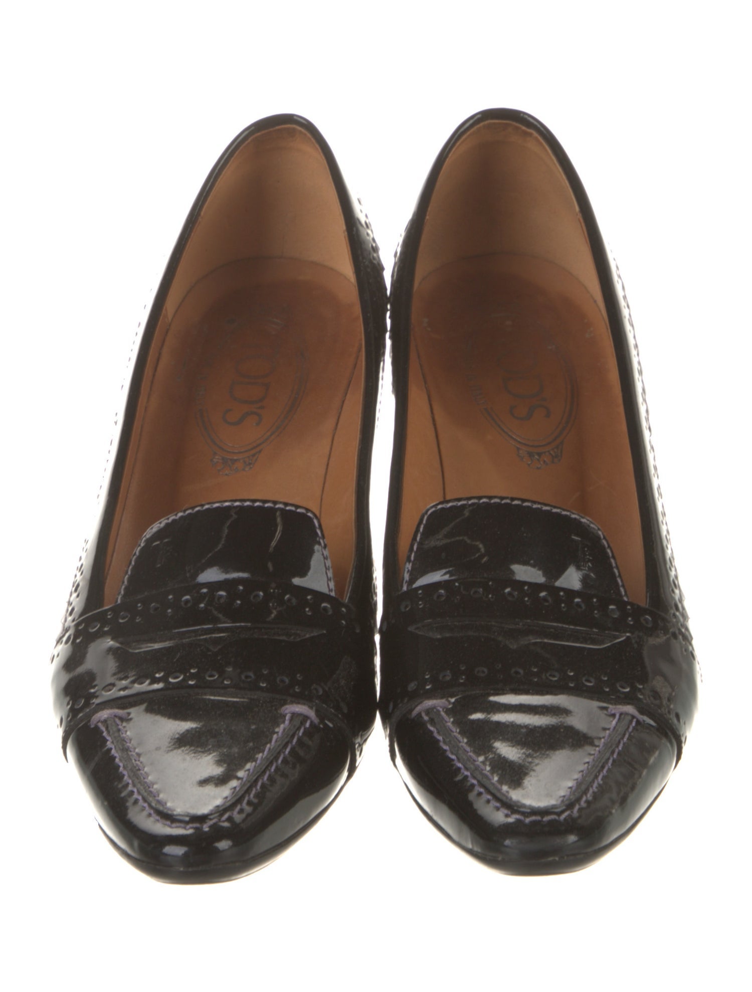 Tod's Patent Leather Pumps
